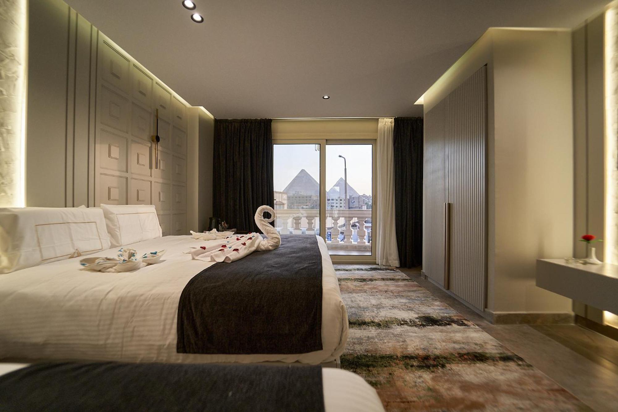 Pyramids Charm Hotel Al Kawm al Akhdar 외부 사진
