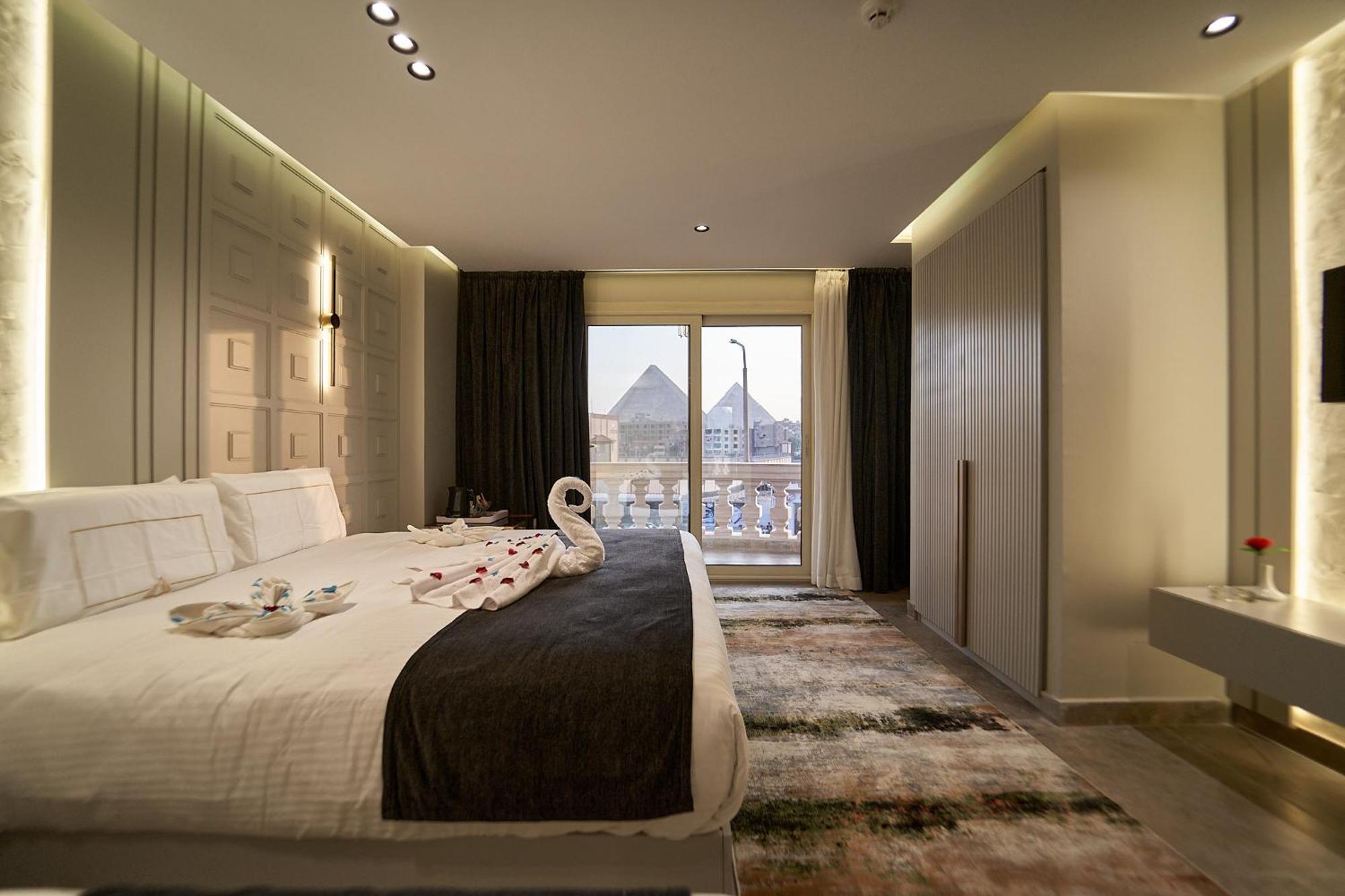 Pyramids Charm Hotel Al Kawm al Akhdar 외부 사진
